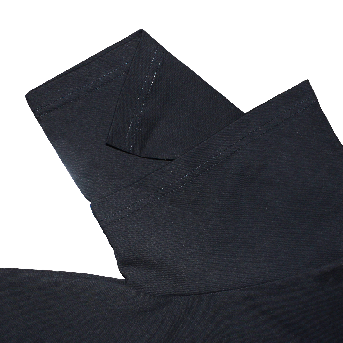 "Global" Layered Sleeve Crop Tee